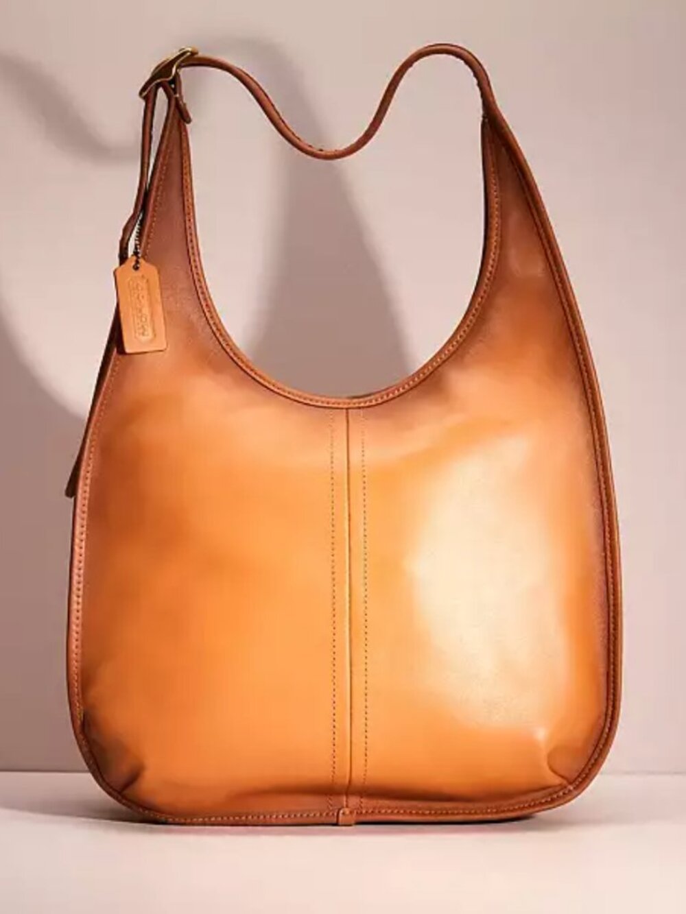 Coach C2265 Burnished Butterscotch Leather Ergo 33 Shoulder Mini Bag